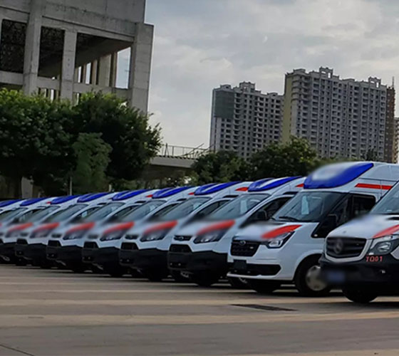 辽阳县服务车队展示