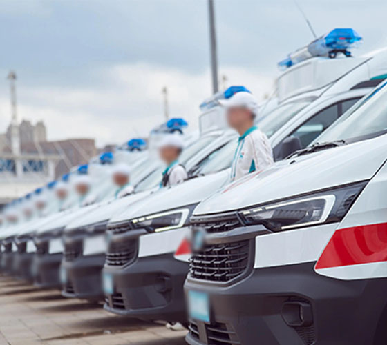 辽阳县服务车队展示